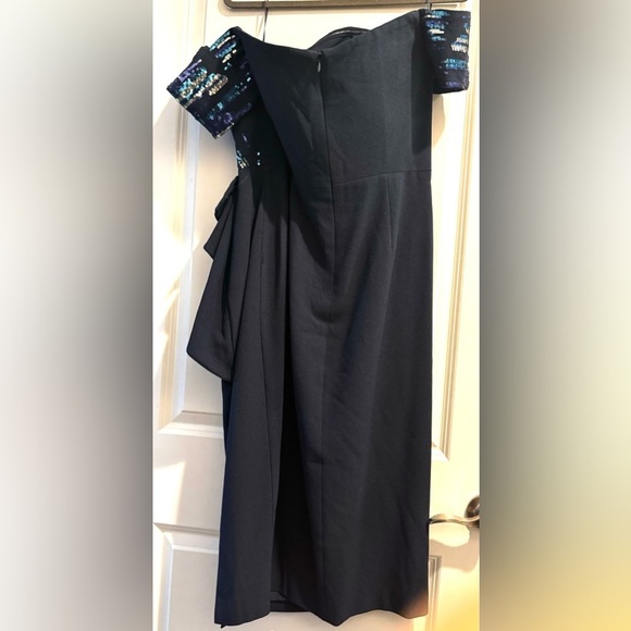 Dress The Population | Alani Off-the-Shoulder Sequin Midi Dress | Size XXL - Picture 9 of 10